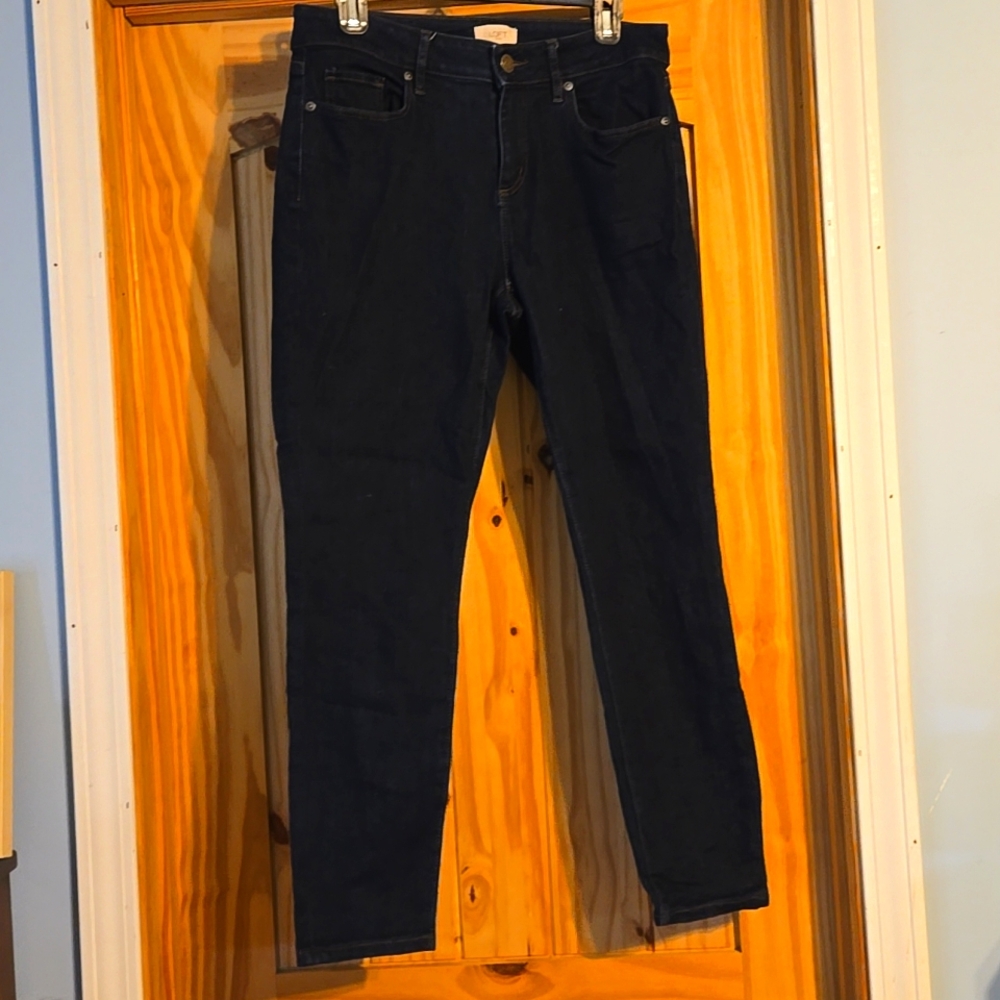 LOFT Outlet dark wash jeans